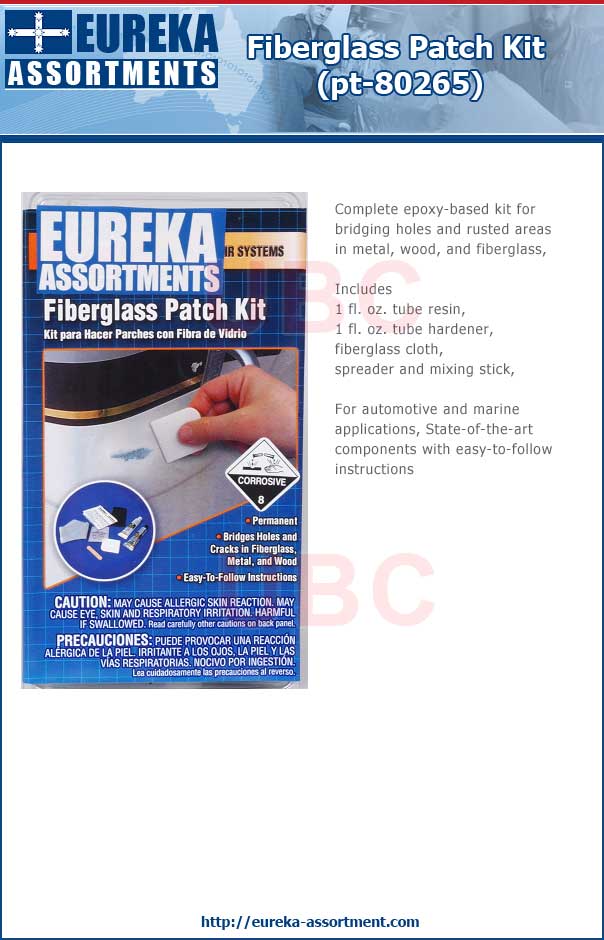 fiberglass patch kit pt-80265 fiberglass patch repair kit pt-80265
