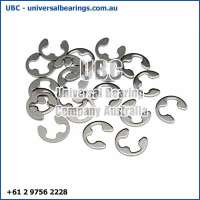 2 Stainless Steel E Clips