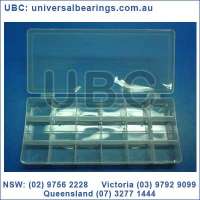 Plastic storage box 18 sections