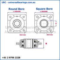 DHU Disc Harrow Units Complete Round Bore Diagram