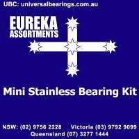miniature stainless bearing kit 120 piece 