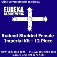 rod end studded female imperial kit 12 pieces rod end studded female imperial kit 12 pieces