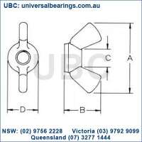 Wing Nut kit 150 piece UBC