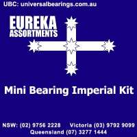 Miniture bearing imperial kit 120 piece