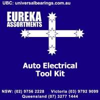black tool box and tools to repair car electrical problem 
