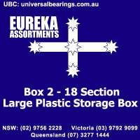 Eureka assortments Storage Box Large Plastic Case