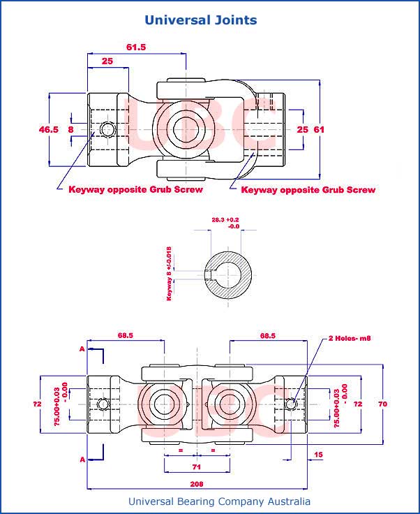 Universal Joints Universal Joints Diagram