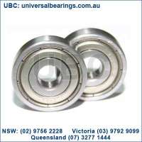 bearing size is the â€œ608.â€ Characterized by an 8mm core, a 22mm outer diameter and a 7mm width