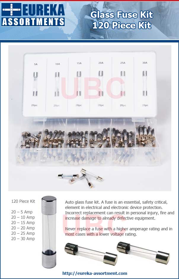 glass fuse kit 120 piece eureka assortments